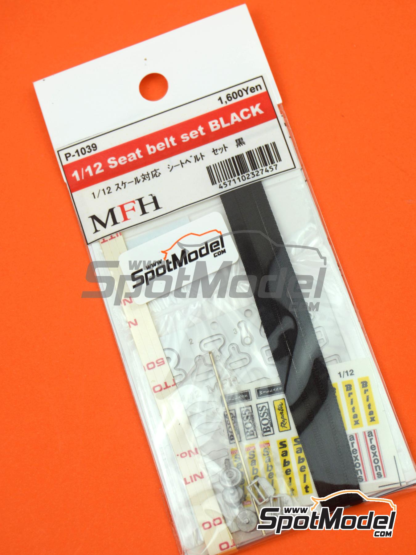 Model Factory Hiro P1039: Seatbelts 1/12 scale - Seat belt set